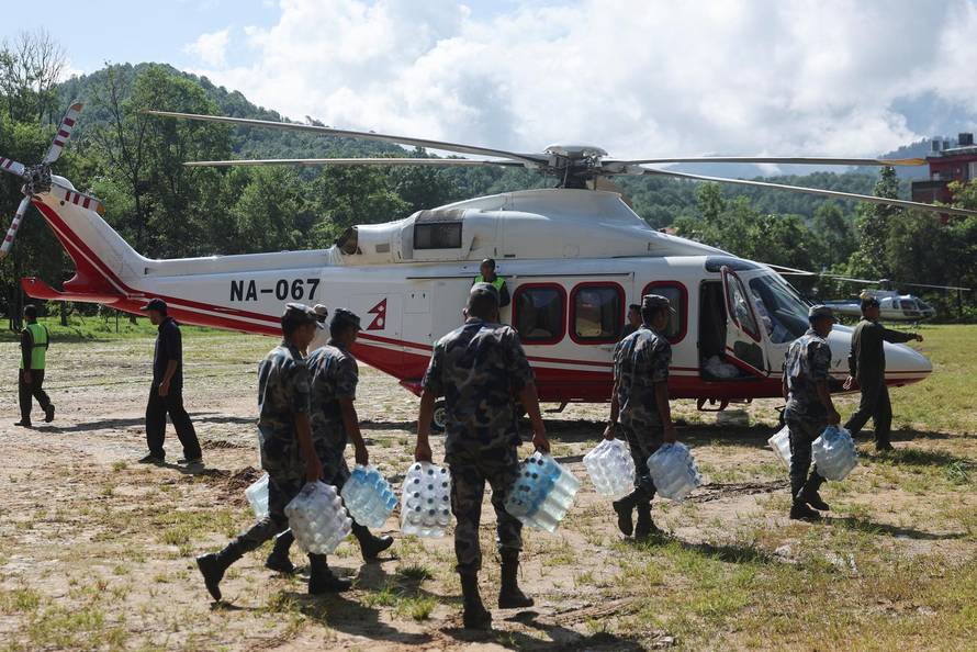 Aftermath of deadly flash floods and mudslides in Nepal