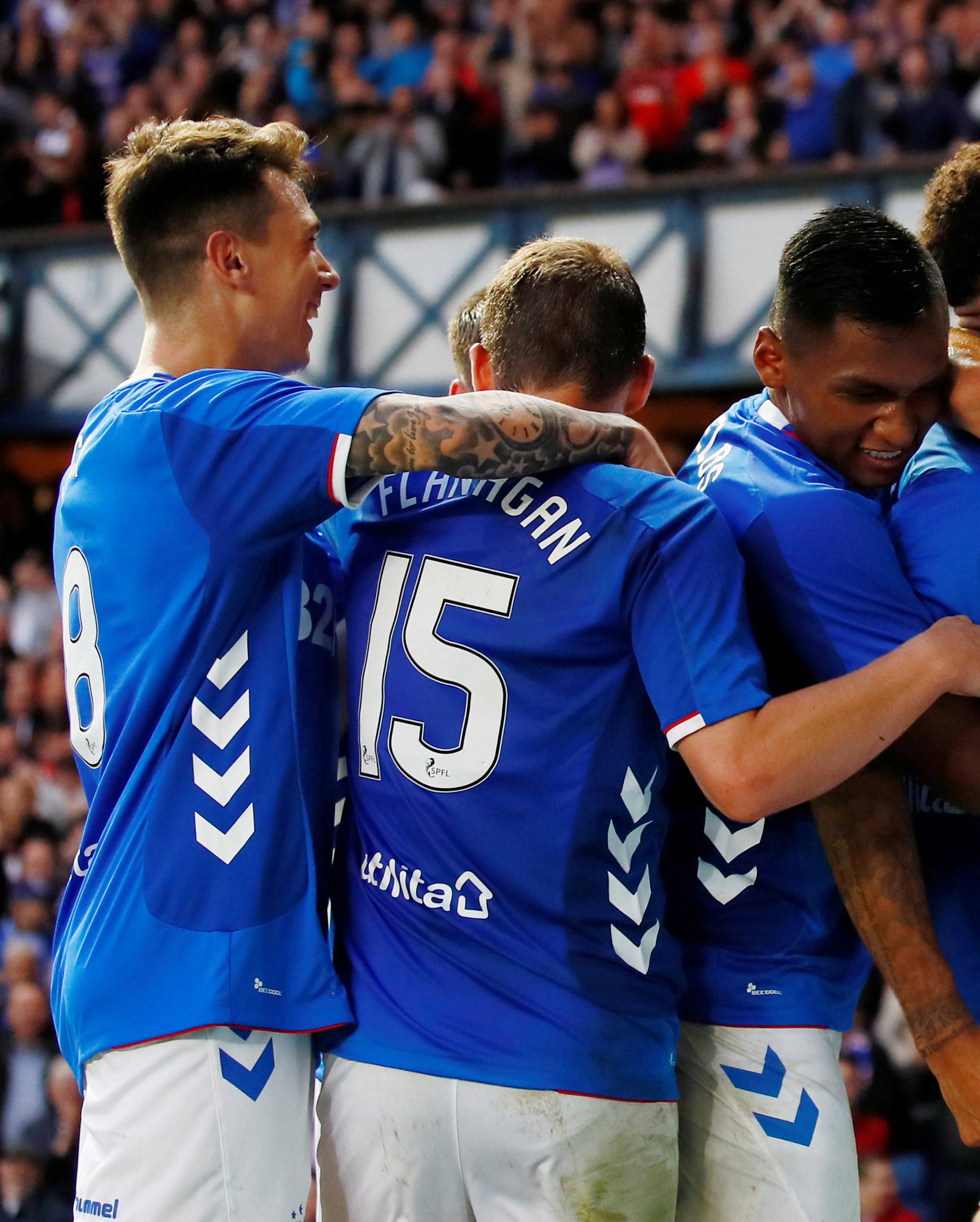 Europa League - Play-Off First Leg - Rangers v FC Ufa