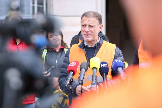 Zagreb: Gordan Jandroković obišao zgradu Hrvatskog sabora koja se obnavlja