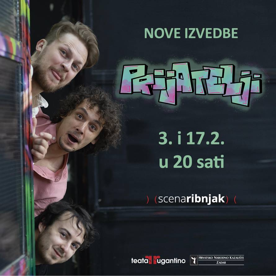 Vodimo vas na predstavu "Prijatelji'' u kazalište Rugantino!