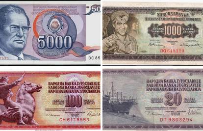 Povjesničari: Titove novčanice bile su najljepše na svijetu...