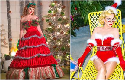 Katy Perry postala vruća Baka Mraz: Obukla božićni korzet...