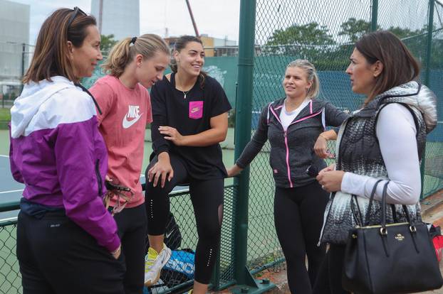 Zagreb: Okupljanje Fed Cup reprezentacije