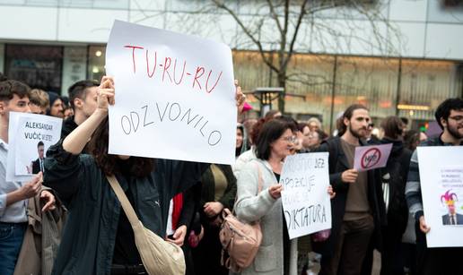 FOTO Prosvjed protiv Turudića: 'On se ruga s građanima...'