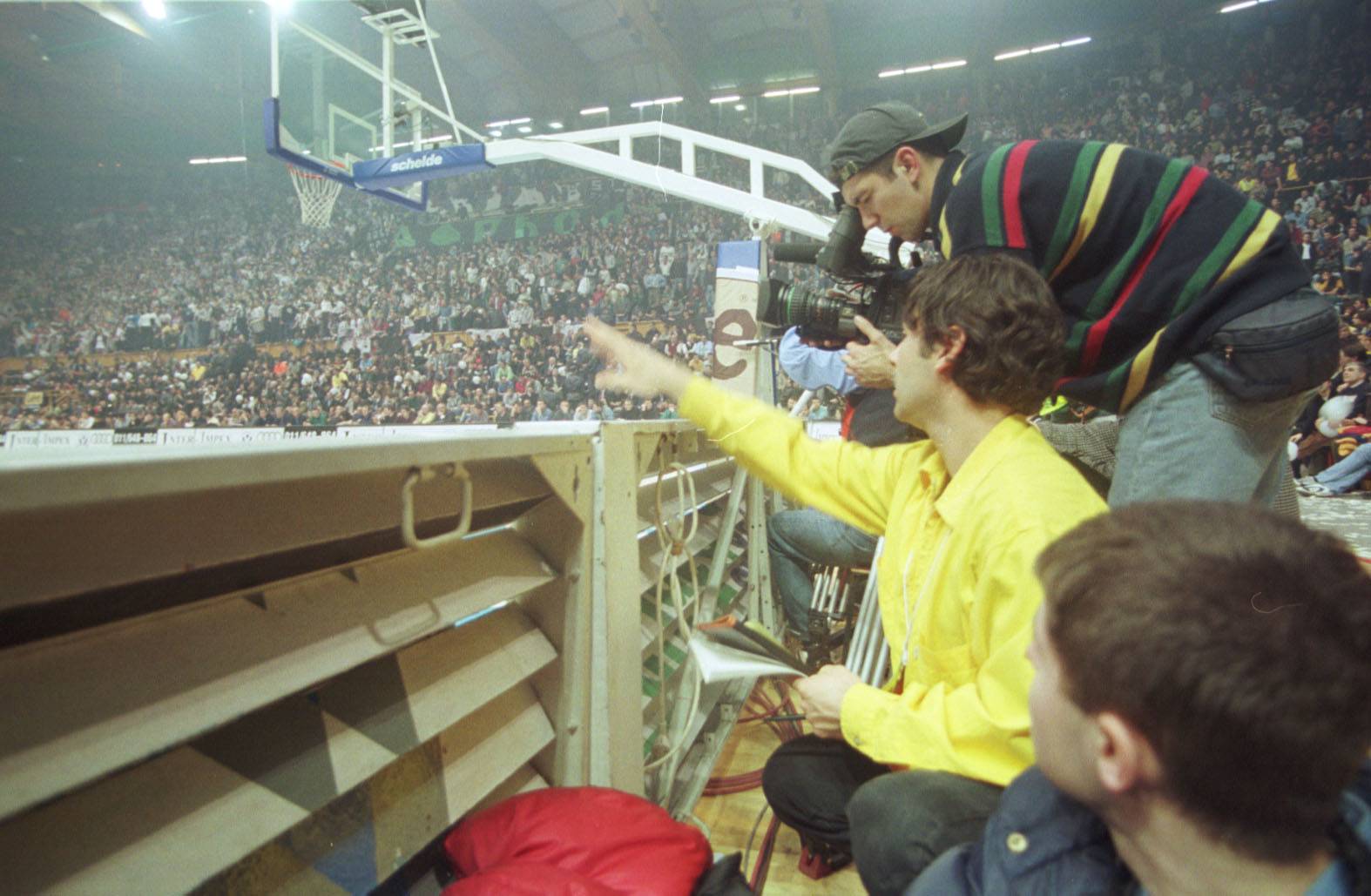 Beograd: Prvi dvoboj Cibone i Partizana nakon raspada Jugoslavije, 08.01.1998.