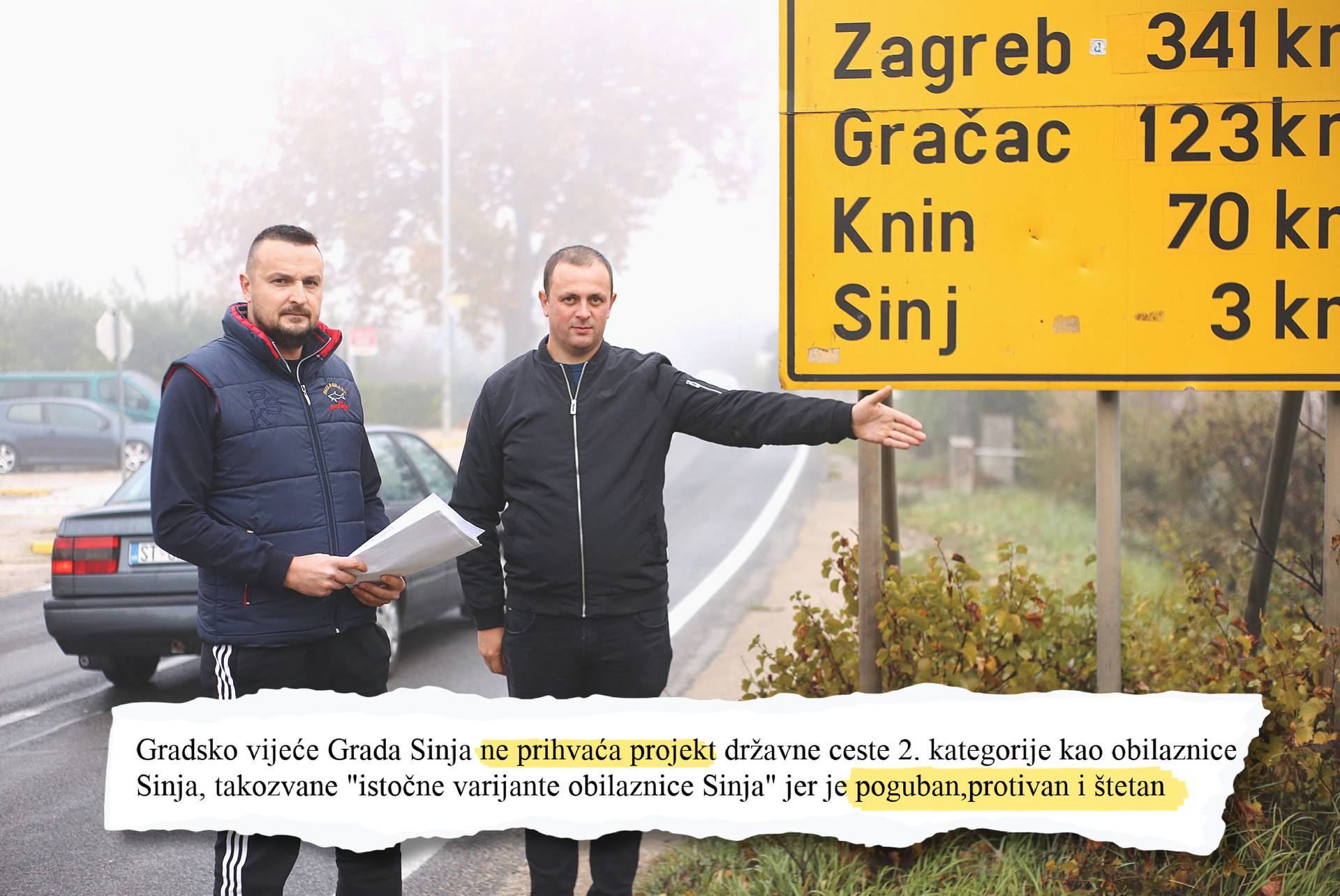 Škola i vrtić u Brnazama okružit će se cestama. Ideju gura HDZ, a revoltirani mještani prosvjeduju