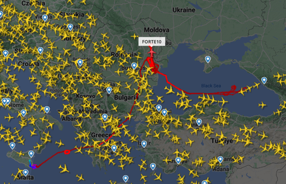 SAD poslao novu letjelicu iznad Crnog mora: Poletio je iz Italije, tisuće ljudi prati putanju drona