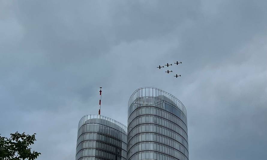 Pogledajte fotografije: Krila Oluje u preletu iznad Zagreba