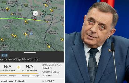 Dodikov let pratilo 2500 ljudi! Drugi najgledaniji u svijetu: 'Ne bježim, nisam vam ja kukavica!'