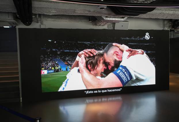 Madrid: Film o Luki Modriću prikazuje se na tri video zida na stadionu Rreal Madrida 