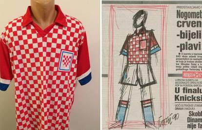 Kako je nastao dres hrvatske nogometne reprezentacije?