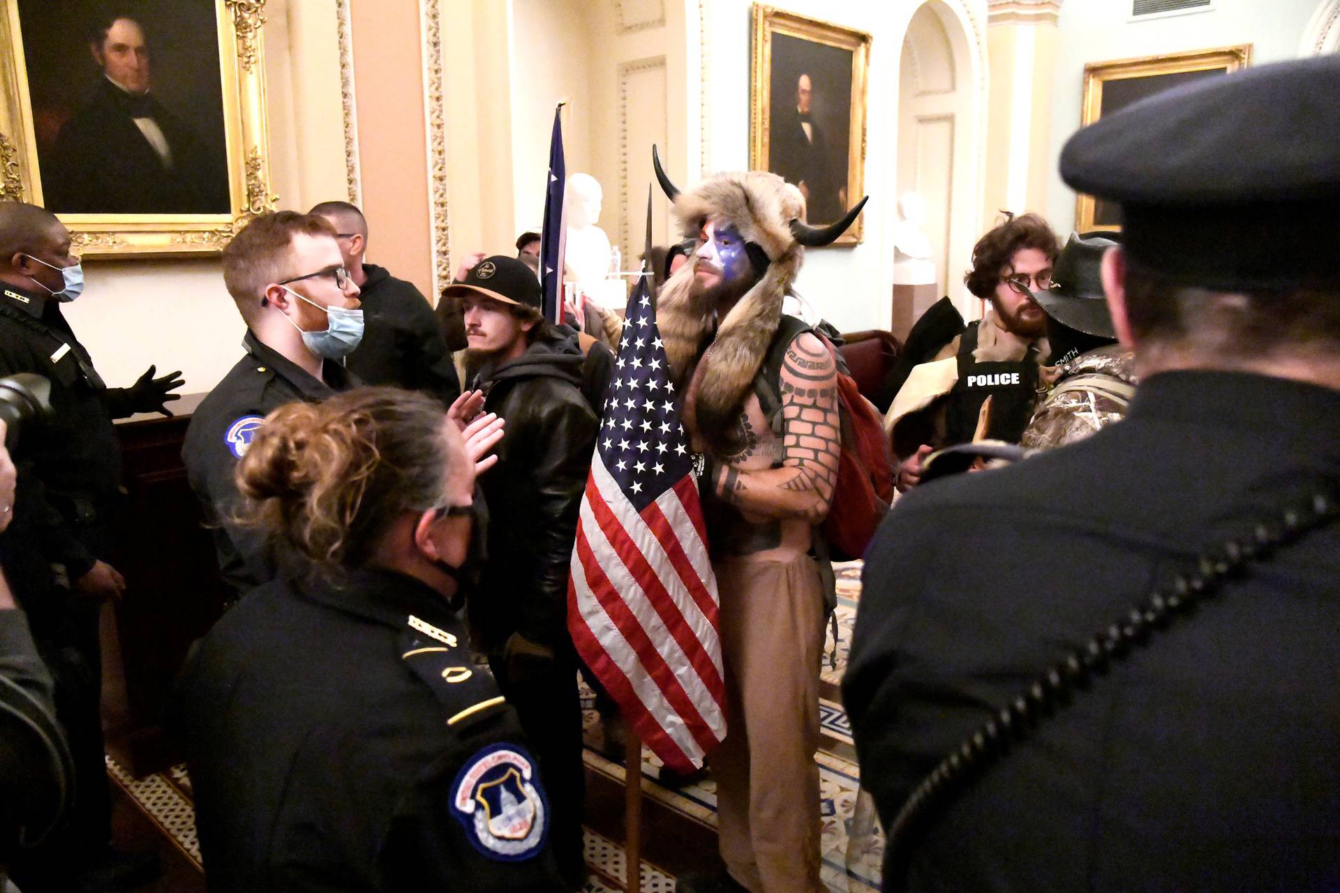 Trump supporters breach the US Capitol