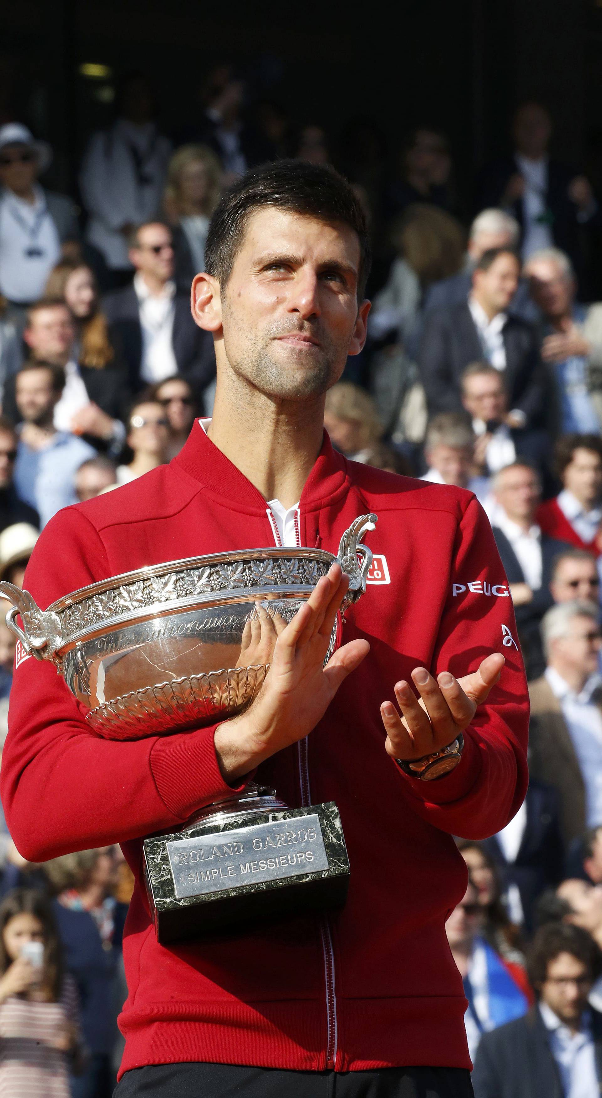 Tennis - French Open Men's Singles Final match - Roland Garros - Novak Djokovic of Serbia v Andy Murray of Britain
