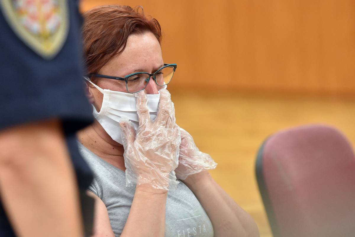 Smiljana Srnec se javila znojna i uplakana, a odvjetniku pozlilo
