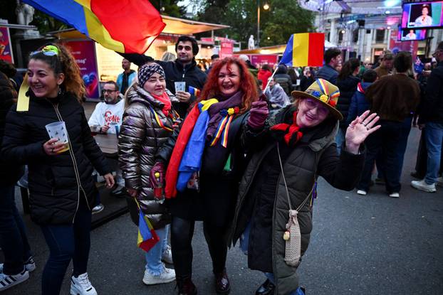 Eurovision Song Contest (ESC) fans attend a public viewing, in Vienna