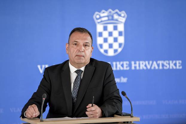 Zagreb: Izjave za medije nakon sjednice Vlade RH