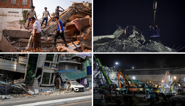 FOTO Tuga i jad u Mjanmaru. Pravi broj žrtava mogao bi se mjeriti u desecima tisuća