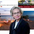 Hloverka Novak Srzić reklamira Makarsku rivijeru fotografijama iz Mozambika. Razotkrili su je