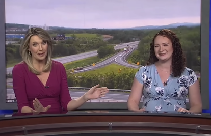 Ne možeš vjerovati! Pukao joj je vodenjak, a ona nastavila voditi jutarnji program: 'Neću tamo...'