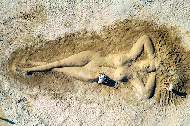 FOTO Festival pješčanih skulptura na Rabu: Tritonova banda proglašena najboljom