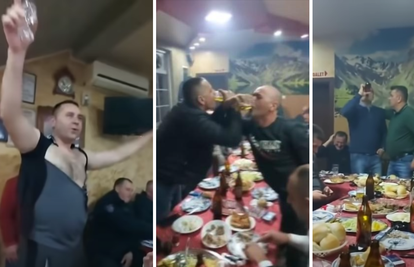 VIDEO Skandalozna snimka iz Srbije! Policajci pjevali četničke pjesme o Vukovaru i Srebrenici
