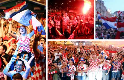 Ludo slavlje diljem Hrvatske: Domovina disala s Vatrenima