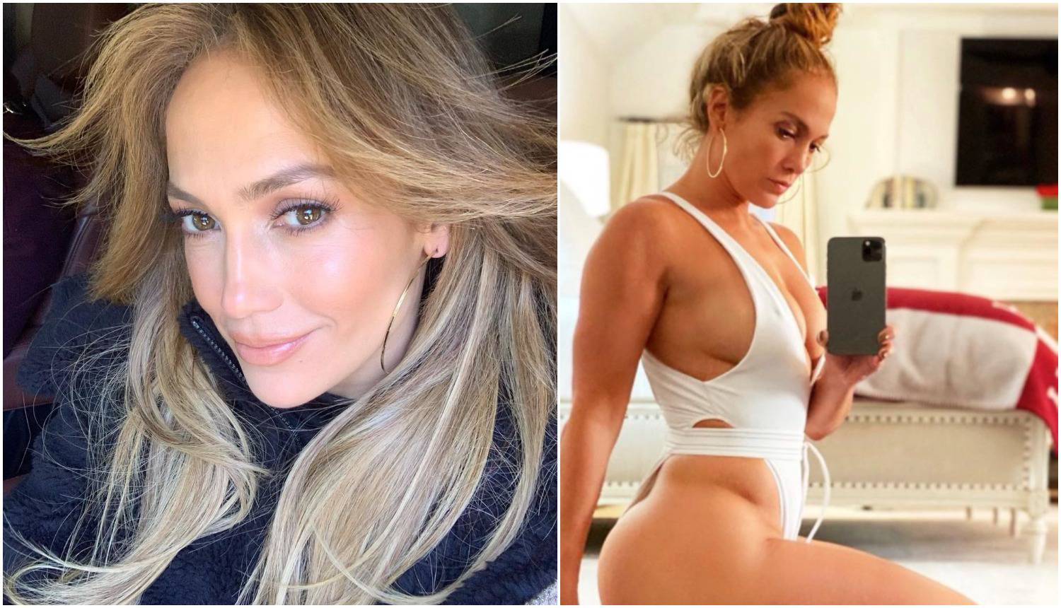 J.Lo 'zapalila' Instagram: U mini bodiju izbacila pozadinu i grudi
