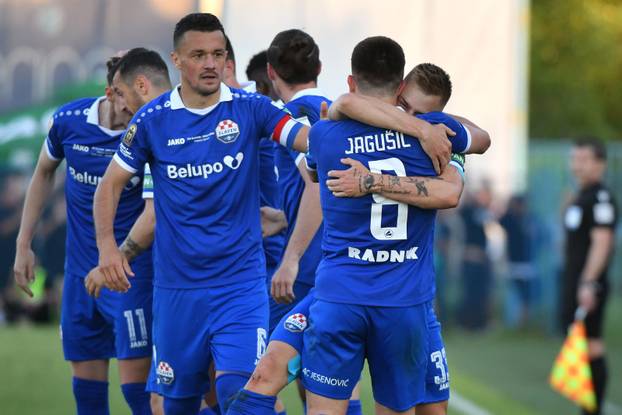 Slaven Belupo i Rijeka sastali se u prvoj utakmici finala Hrvatskog nogometnog kupa