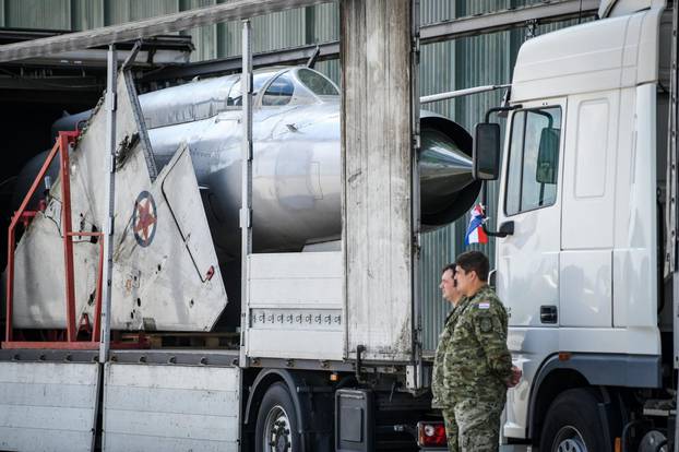 MiG 21 pilota Rudolfa PereÅ¡ina stigao u Hrvatsku