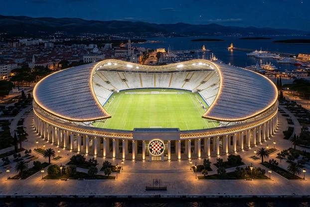 FOTO Ovo su vaši Poljudi! Koji dizajn stadiona vam je najbolji?
