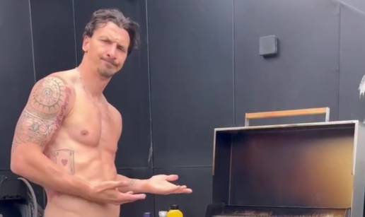 VIDEO Zlatan pokazao mišiće uz roštilj i odvrnuo hit Lepe Brene