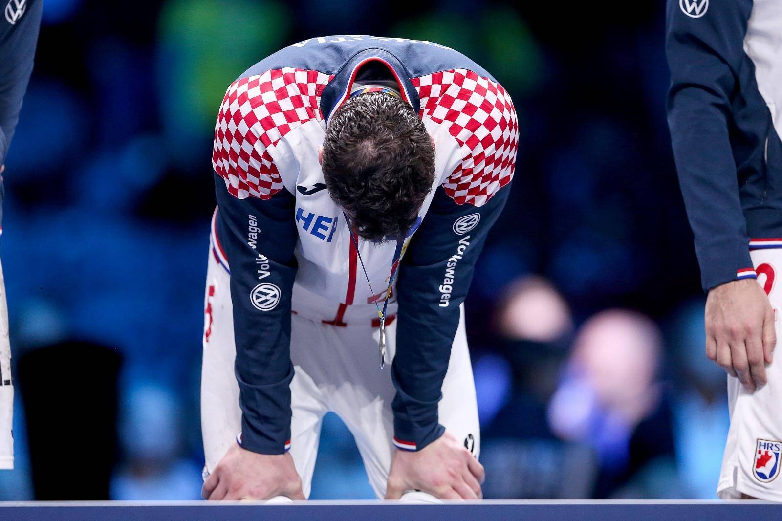 Stockholm: Rukometaši Hrvatske nakon borbe u finalu okrunjeni srebrnim medaljama