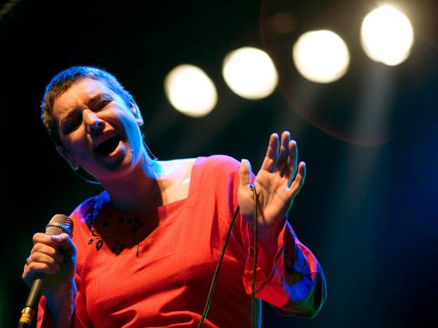 FILE PHOTO: Sinead O'Connor performs during the Masstival music festival in Istanbul