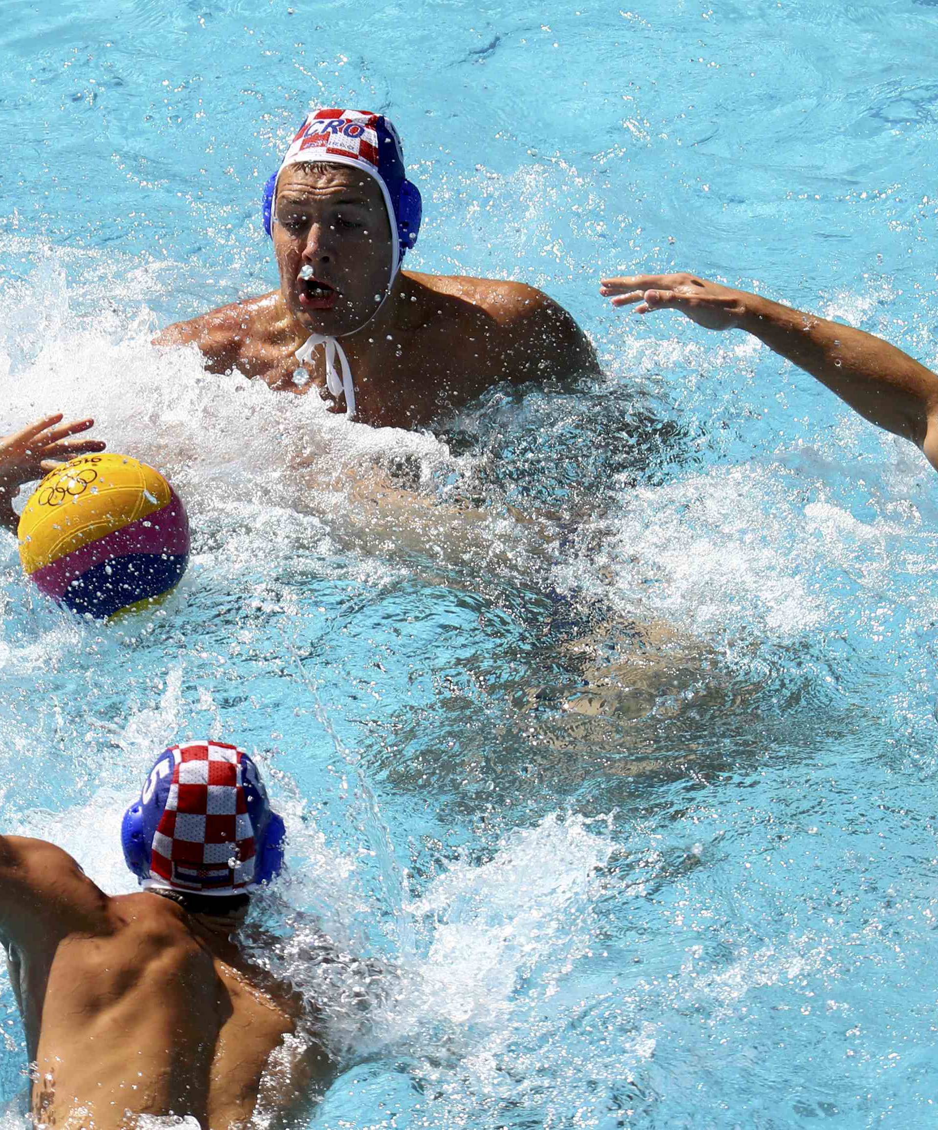 Water Polo - Men's Preliminary Round - Group B USA v Croatia