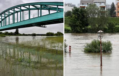Kiša ne prestaje ni u Zagrebu: Rijeka Sava se izlila iz korita