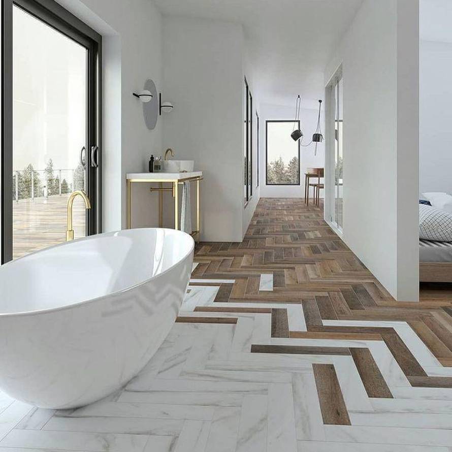 Podne pločice u imitaciji drva rješenje su za sve koji žele što 'prirodnije' uređenje kuće