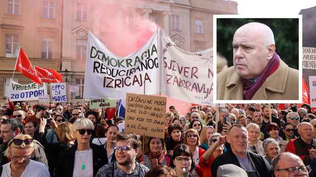Puhovski o prosvjedu: 'Jedna je stvar nejasna, ali Plenković se sigurno neće uplašiti oporbe'
