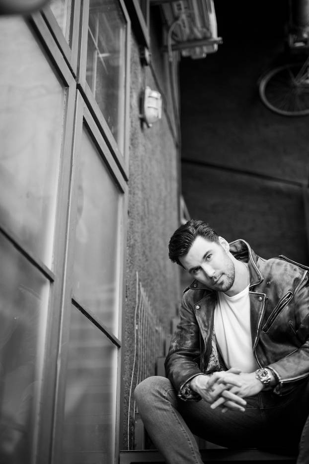 Zagreb: Maneken Dean Pelić