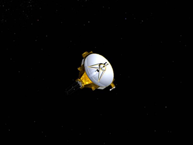 FILE PHOTO: An artist's impression of NASA's New Horizons spacecraft, currently en route to Pluto, is shown in this handout image