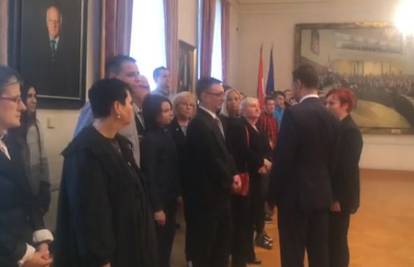 Predsjednik Sabora primio je dobitnike 'Ponosa Hrvatske'