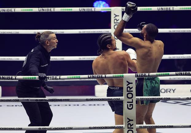 Zagreb: Turnir u kickboxingu, Glory 95, u Areni Zagreb, Miloš Cvjetičanin - Jimmy Livinus
