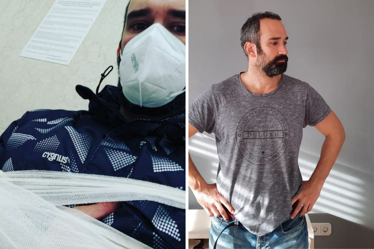 Glumac iz serije 'Nestali' javio se u zavojima iz bolnice: Dobro sam se spi*kao, hvala HGSS-u