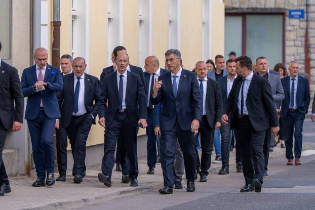 Gospić: Andrej Plenković na obilježavanju 36. obljetnice osnivanja HDZ-a u Ličko-senjskoj županiji