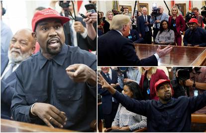 Šok u Bijeloj kući: Kanye West psovao i lupao Trumpu po stolu