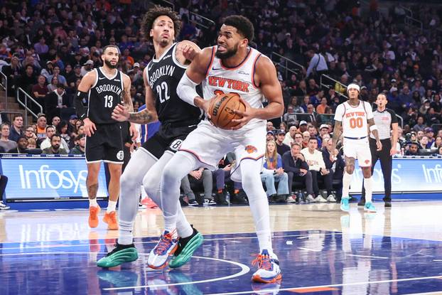 NBA: Brooklyn Nets at New York Knicks