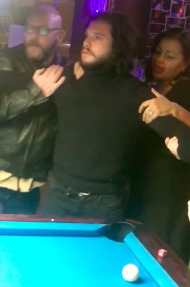 EXCLUSIVE: "Game of Thrones" star Kit Harington was into a different kind of game Friday night ... pool -- but he was so drunk and uncontrollable he was thrown out of the bar.