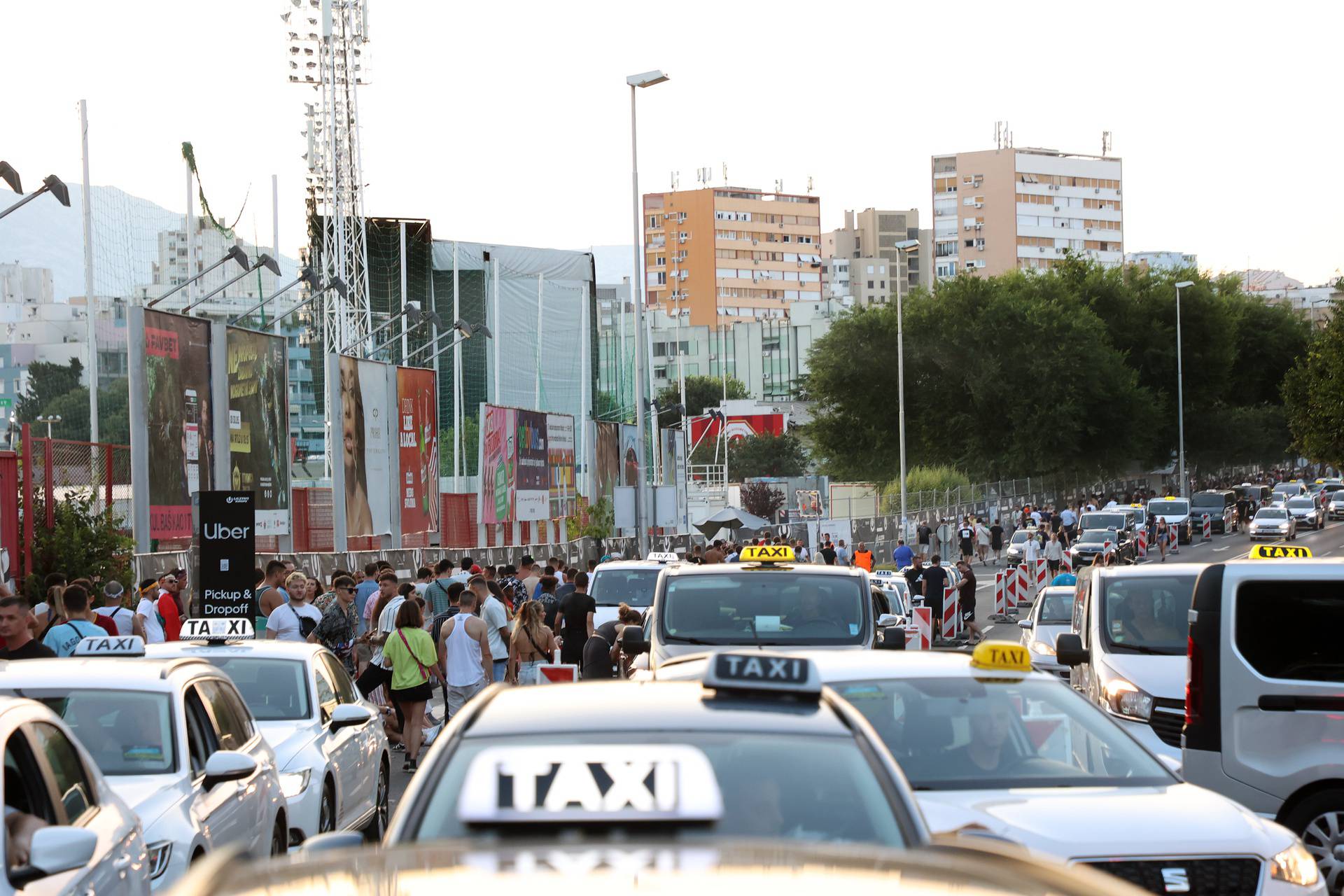 Split: Nakon završetka Ultre taksisti su imali pune ruke posla 