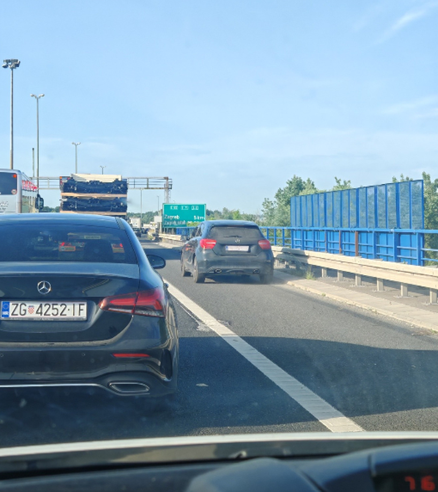 Sudar na A3 kod Bregane, kraj Sesveta kolona duga čak 6 km