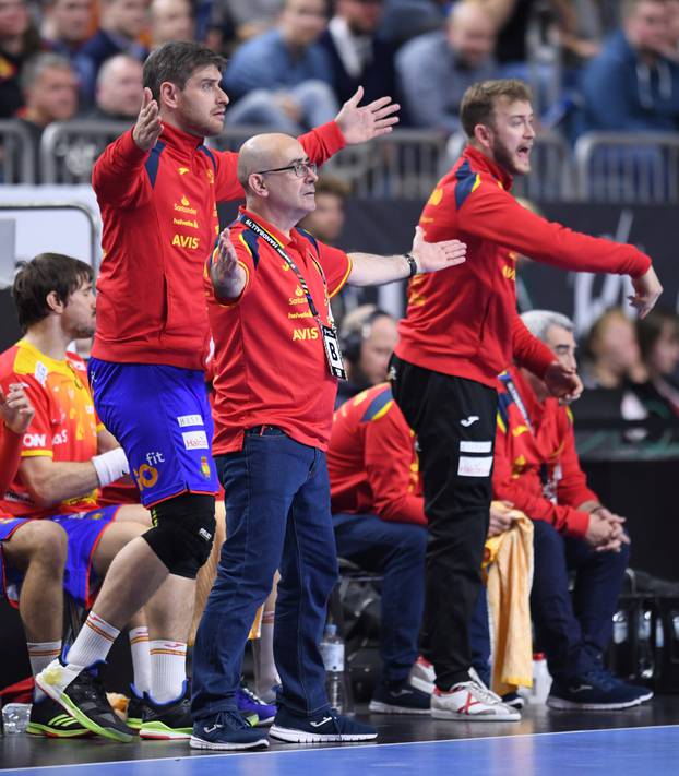 IHF Handball World Championship - Germany & Denmark 2019 - Main Round Group 1 -  France v Spain