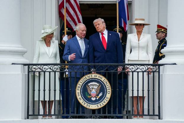Britain's King Charles and Queen Camilla in the United States for state visit